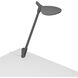Splitty 16.05 inch 7.00 watt Matte Gray Desk Lamp Portable Light in Matte Grey, Through-Table Mount